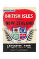 New Zealand v British Isles 1971 rugby  Programme
